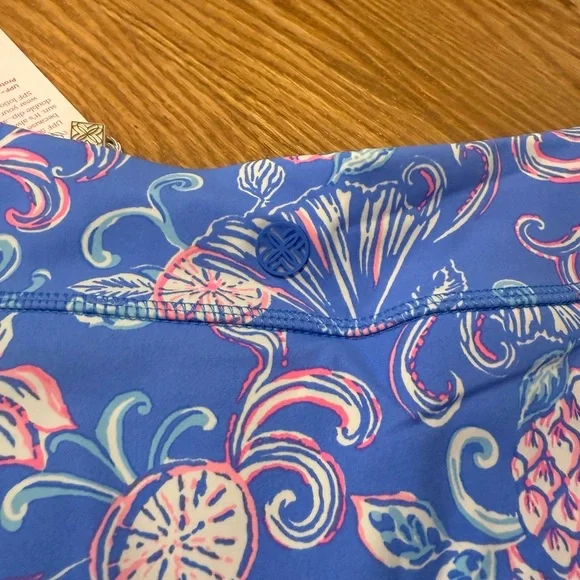 Lilly Pulitzer Luxletic Blue Activewear - Picture 4 of 7